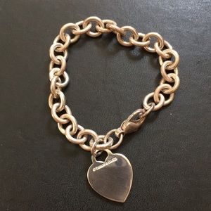Tiffany Heart Charm Bracelet